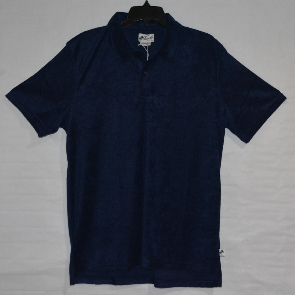 Trunks Surf and Swim CO. Solid Terry Polo NWT